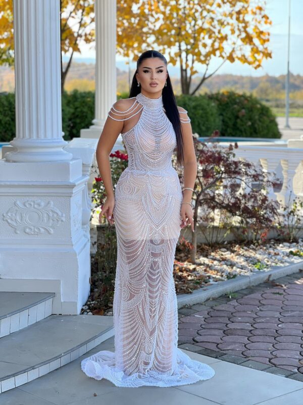 Pearl Elegance Gown - Image 8