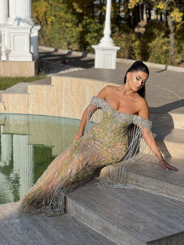 Golden Vine Gown - Image 6